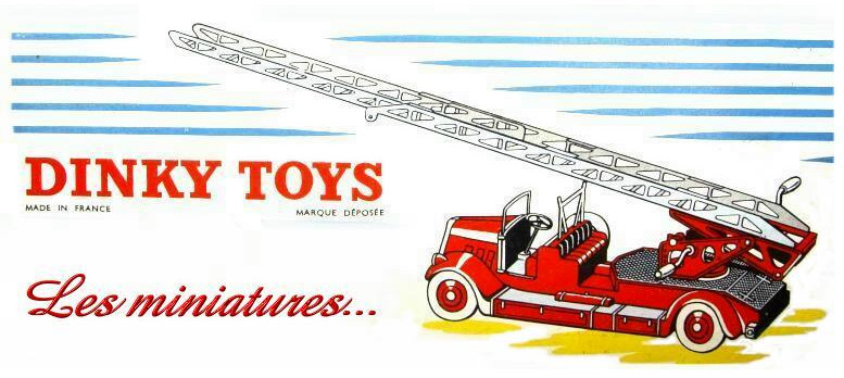 Les miniatures de camions de pompiers Dinky Toys