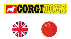 logo de la marque Corgi Toys