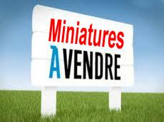 miniatures à vendre